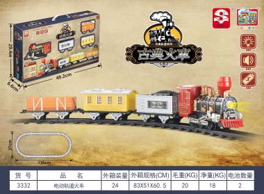 电动轨道火车   3332